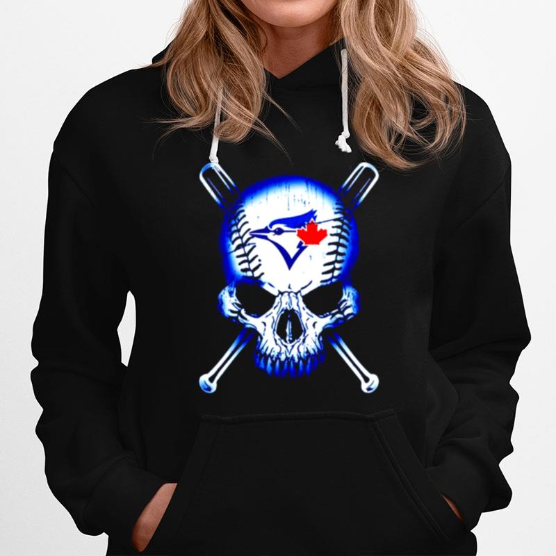 Toronto Blue Jays Skull Hoodie