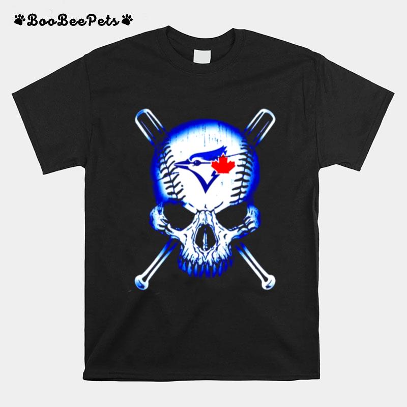 Toronto Blue Jays Skull T-Shirt