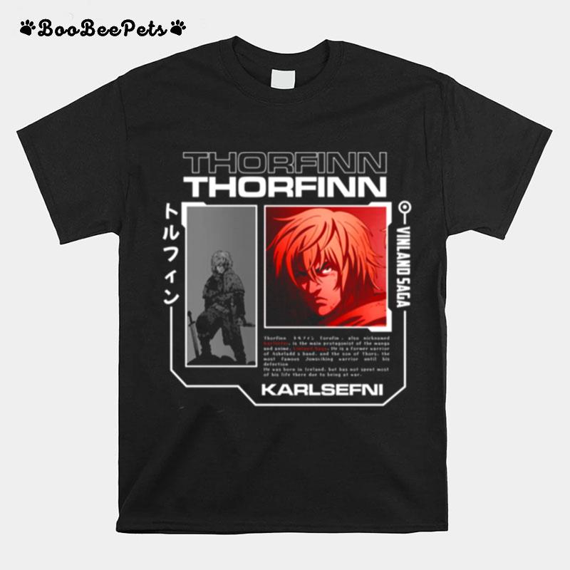Torufin Thorfinn Karlsefni Vinland Saga Introduction Design T-Shirt