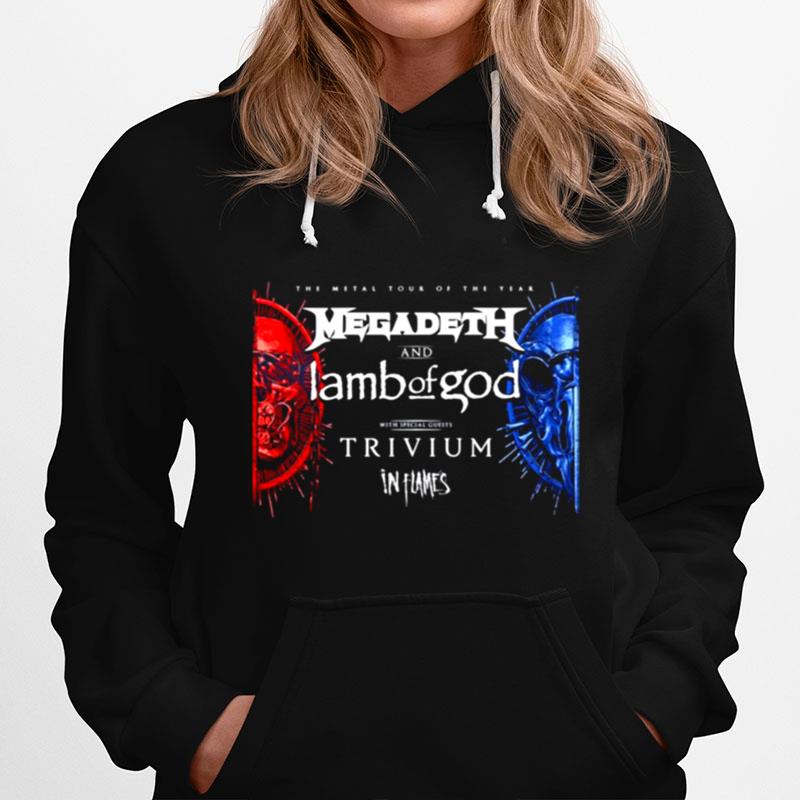 Tour Of The Year Lamb Of God Trivium Hoodie