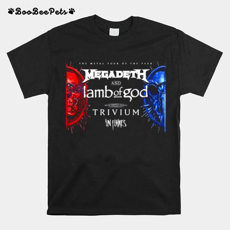 Tour Of The Year Lamb Of God Trivium T-Shirt