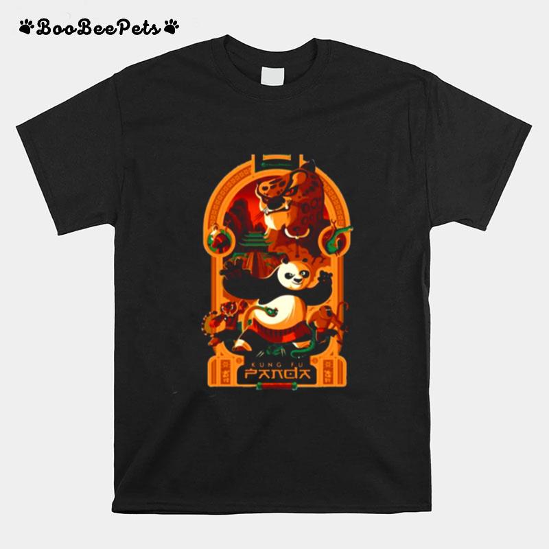 Traditional Design Kung Fu Panda T-Shirt