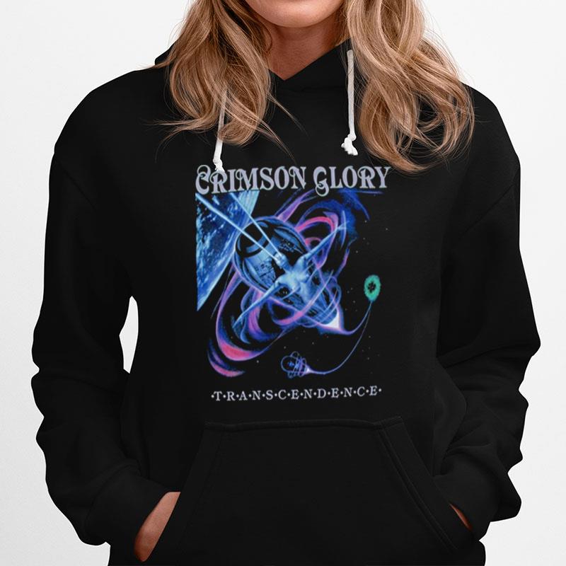 Transcendence Heavy Metal Band Band Retro Design Crimson Glory Hoodie