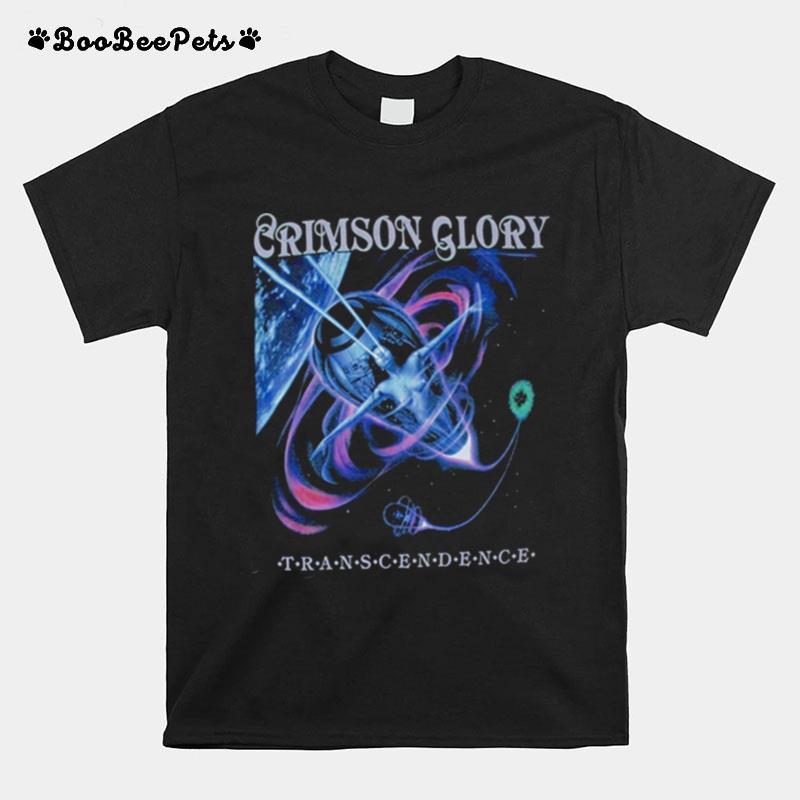 Transcendence Heavy Metal Band Band Retro Design Crimson Glory T-Shirt