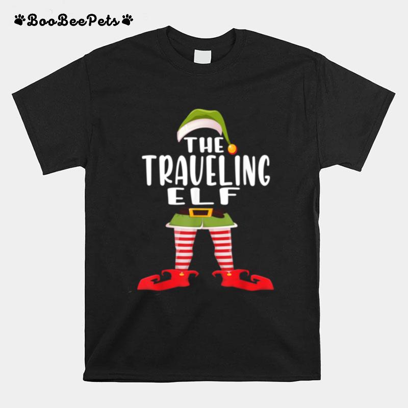 Traveling Elf Family Group Matching Christmas T-Shirt