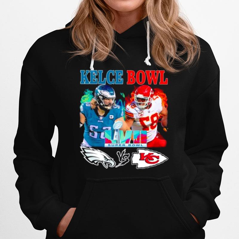 Travis Kelce And Jason Kelce Super Bowl Lvii 2023 Hoodie