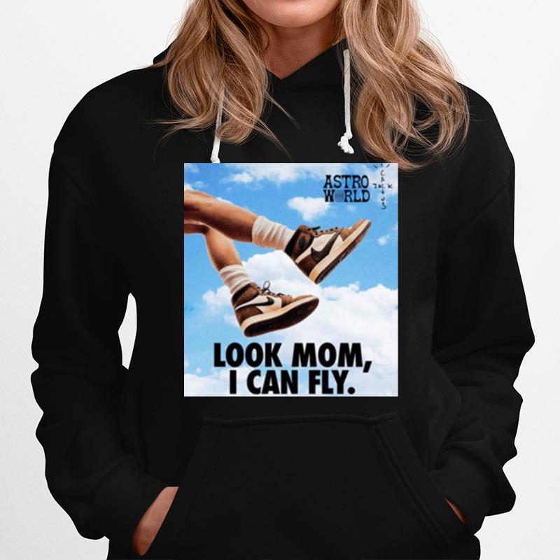 Travis Scott Rap Tee Look Mom I Can Fly Vintage Concert Tour Merch Vlone Astroworld Jordan Kanye Cactus Jack Hip Hop Hoodie
