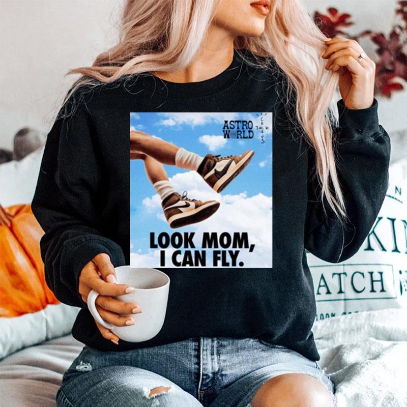 Travis Scott Rap Tee Look Mom I Can Fly Vintage Concert Tour Merch Vlone Astroworld Jordan Kanye Cactus Jack Hip Hop Sweater
