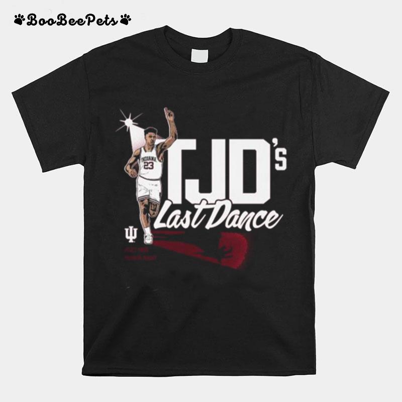 Trayce Jackson Davis Indiana 2023 Mbb Senior Night Last Dance T-Shirt