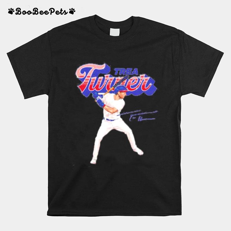Trea Turner Philadelphia Phillies Baseball Shine T-Shirt