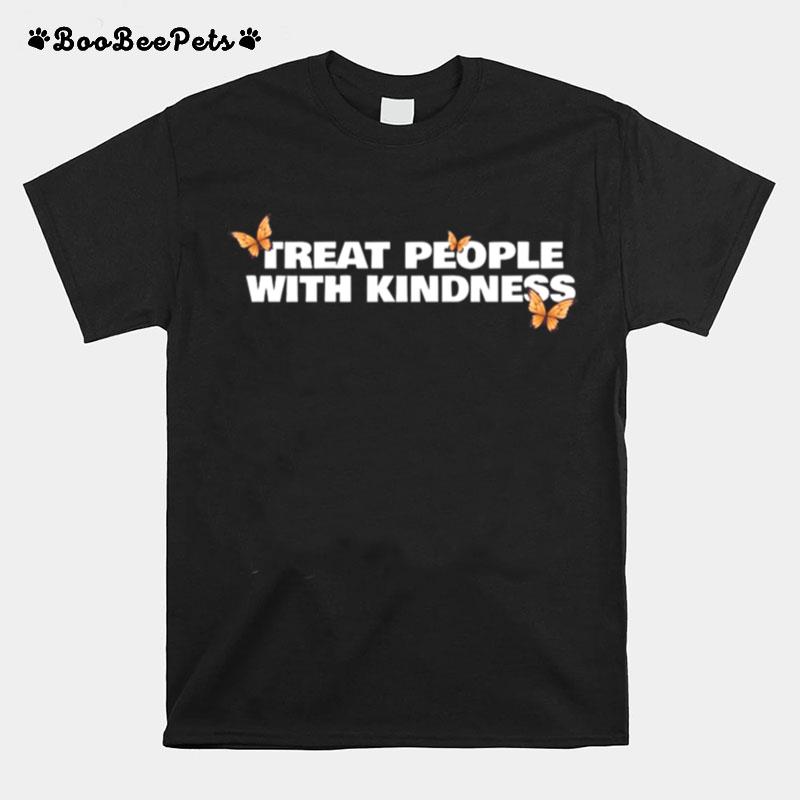 Treat People With Kindness Butterfly T-Shirt