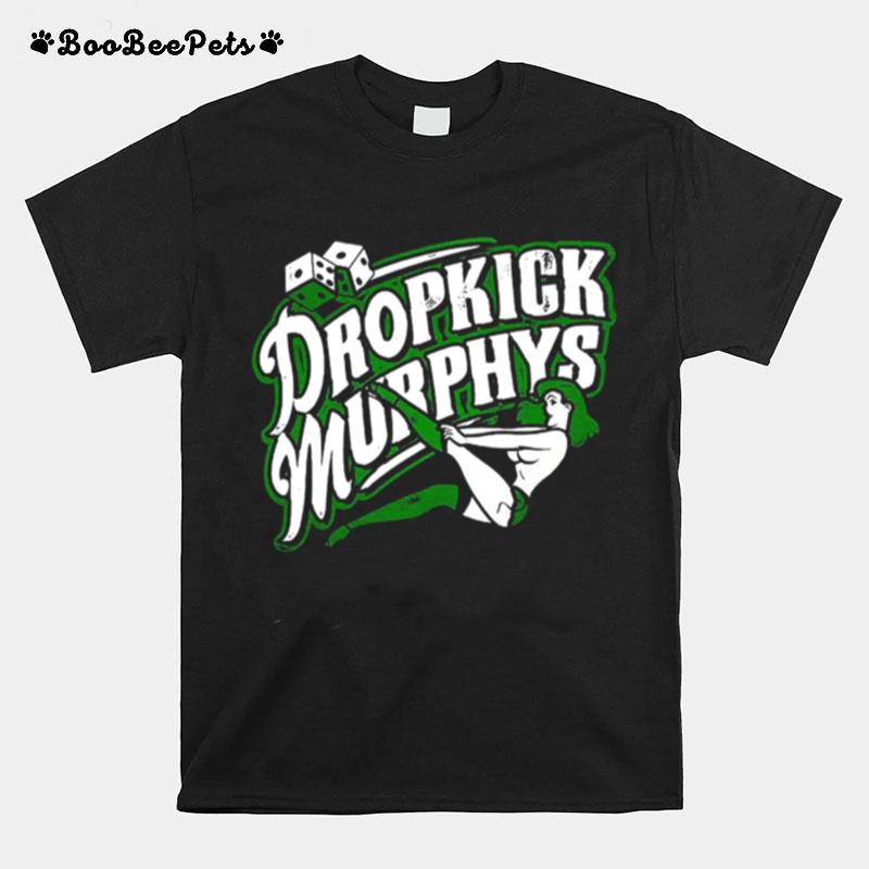 Trending White Logo Dropkick Murphys T-Shirt
