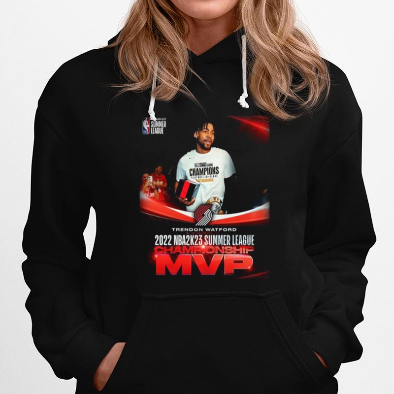 Trendon Watford 2022 Nba2K23 Summer League Championship Mvp Hoodie