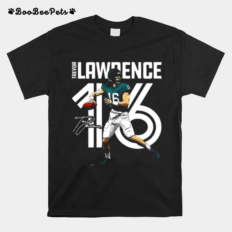 Trevor Lawrence Jacksonville Jaguars Signature 2022 T-Shirt