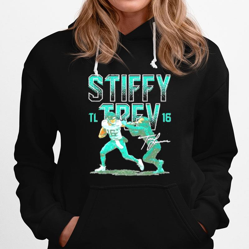 Trevor Lawrence Jacksonville Stiff Arm Signature Hoodie