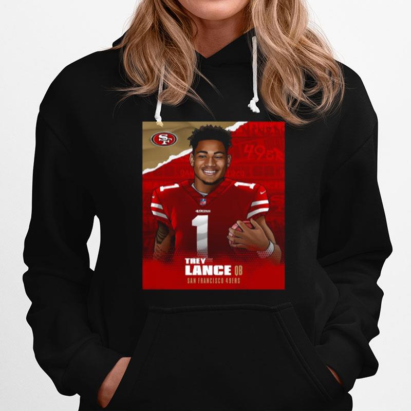 Trey Lance Qb San Francisco 49Ers Hoodie