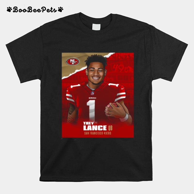 Trey Lance Qb San Francisco 49Ers T-Shirt