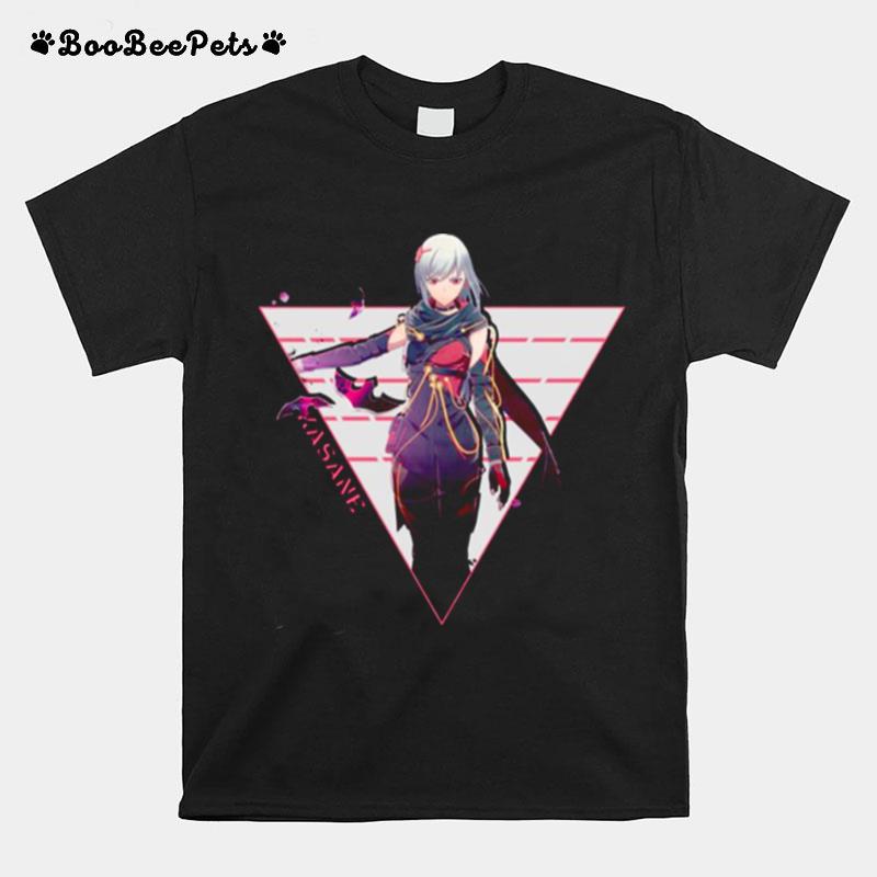 Tri Kasane Triangle Design Scarlet Nexus T-Shirt