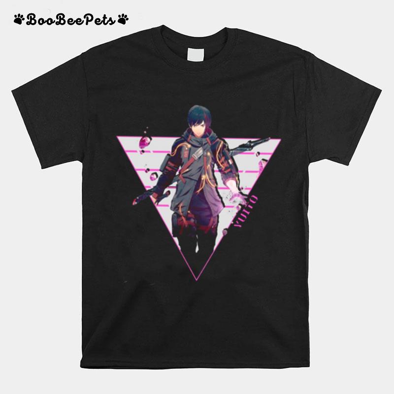 Tri Yuito Scarlet Nexus Triangle T-Shirt