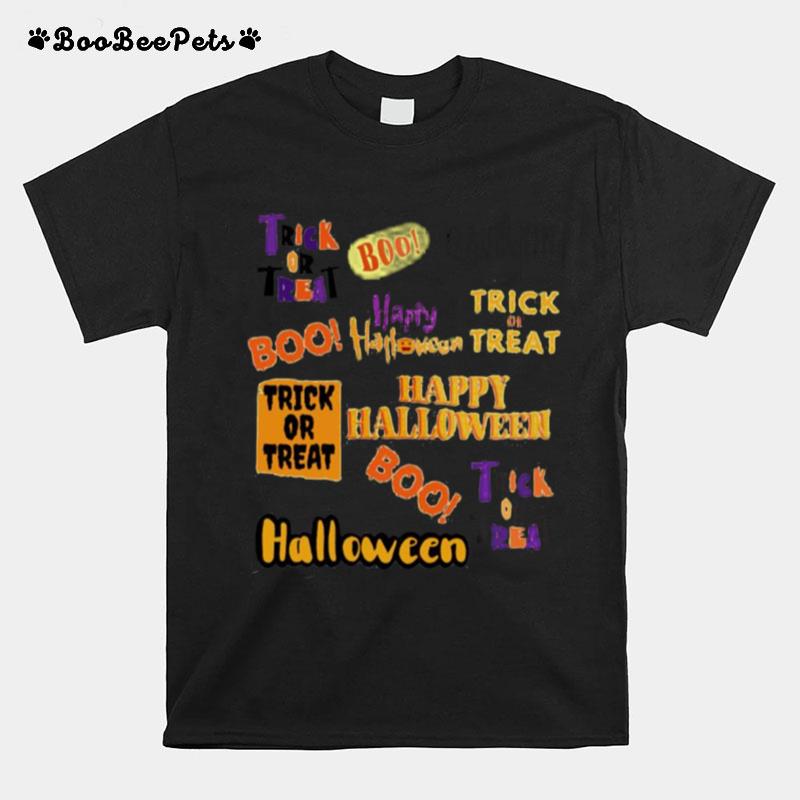 Trick Or Treat Halloween Boo T-Shirt