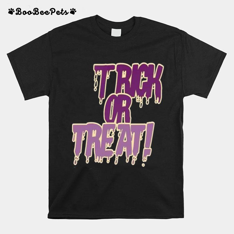 Trick Or Treat Police Grunge T-Shirt