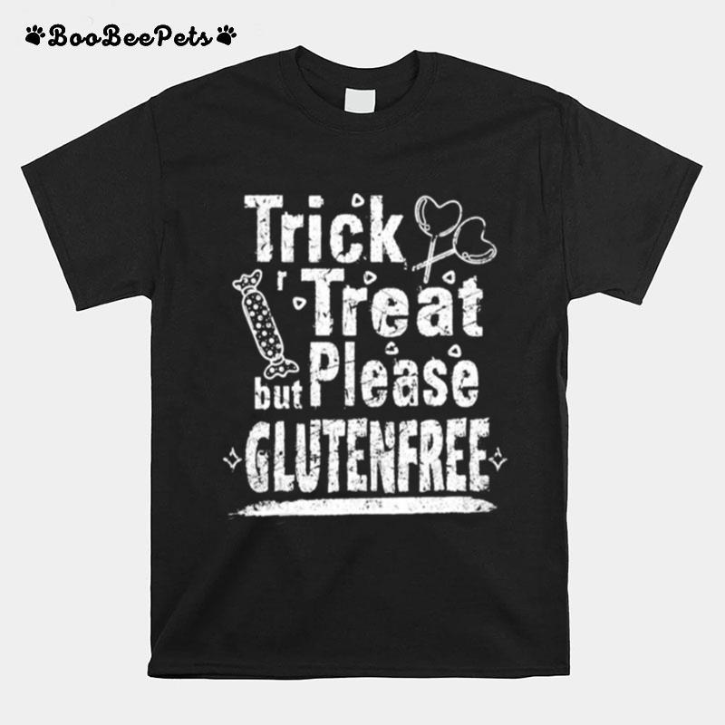 Trick R Treat Funny Cute Halloween Dress Candy T-Shirt