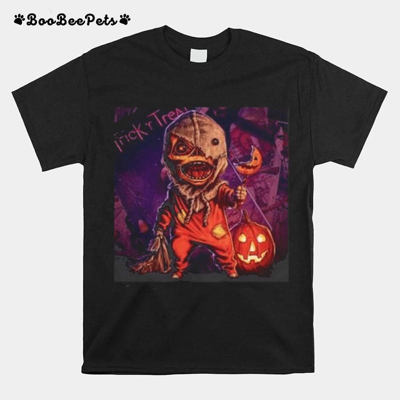 Trickr Treat Pumpkin Halloween T-Shirt