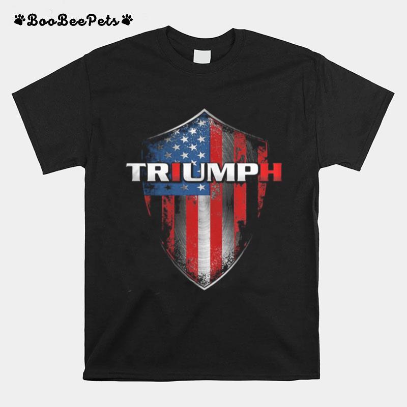 Triumph American Flag T-Shirt