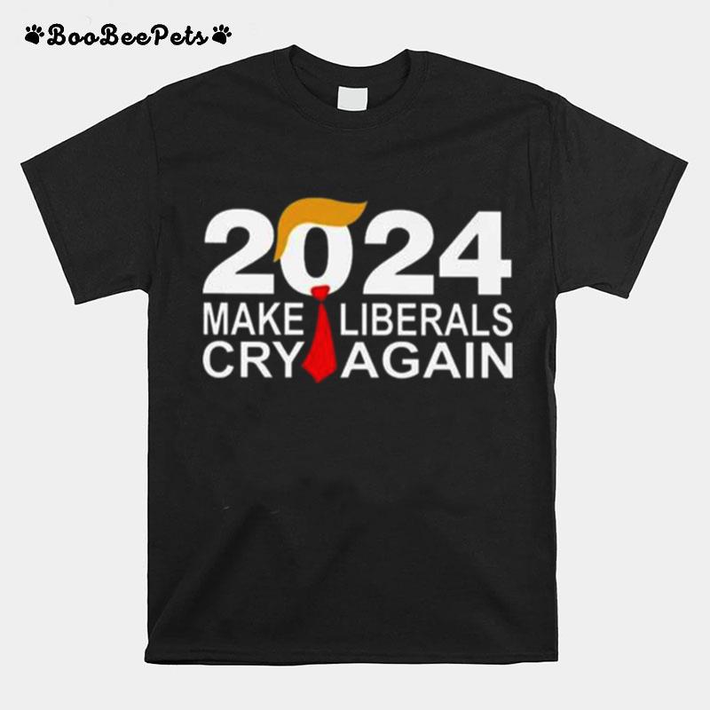 Trump 2023 Make Liberals Cry Again T-Shirt