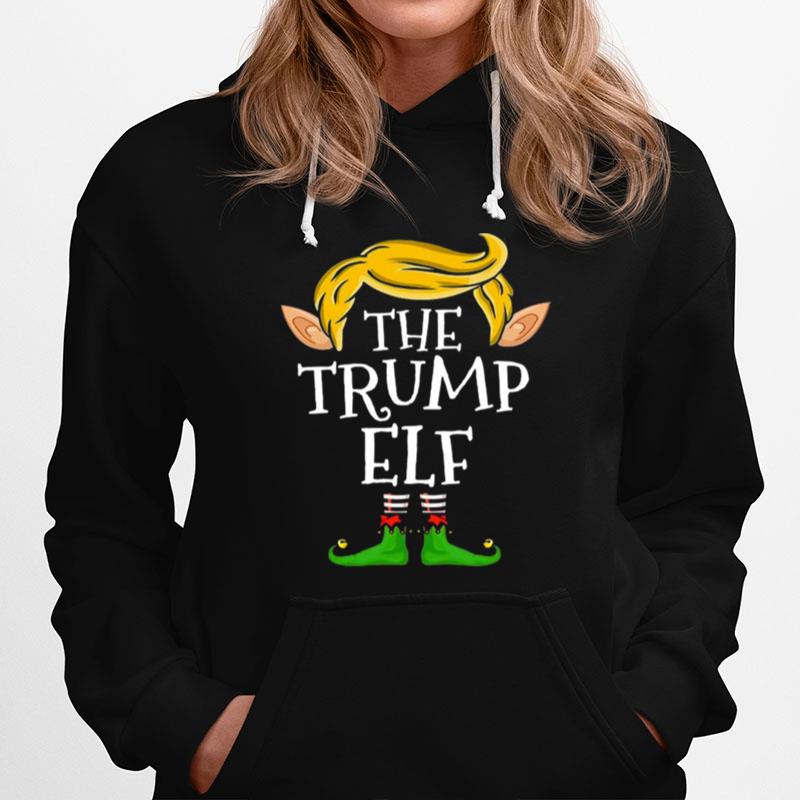 Trump Elf Family Christmas Hoodie