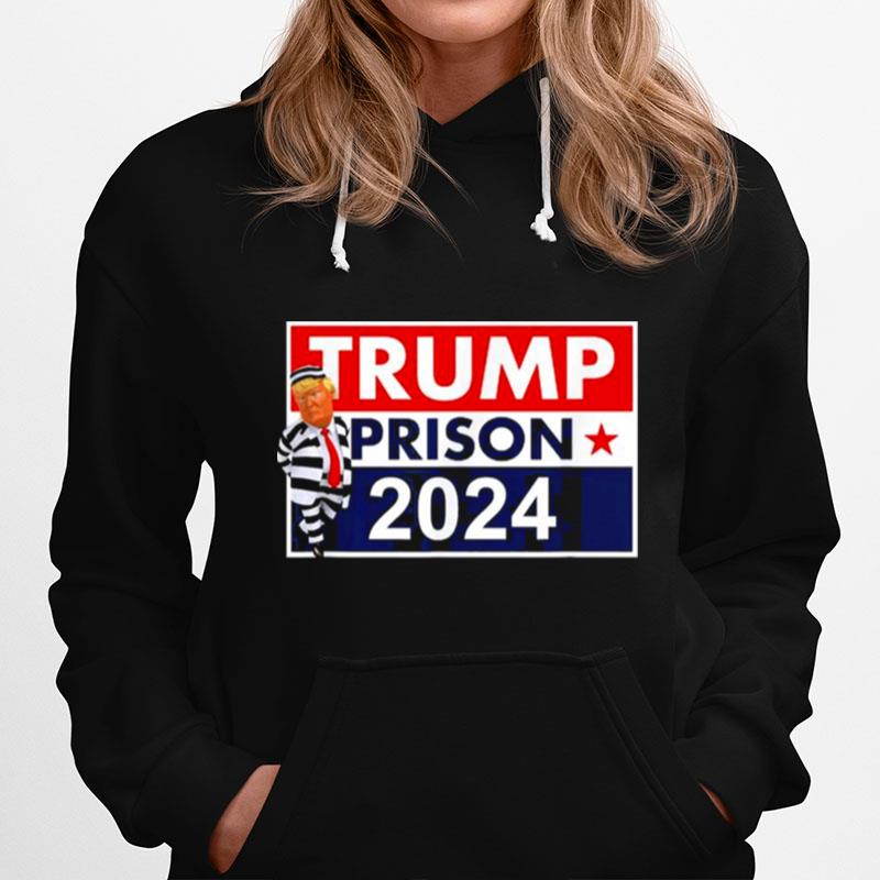 Trump For Jail 2024 Anti Trump Political Hoodie