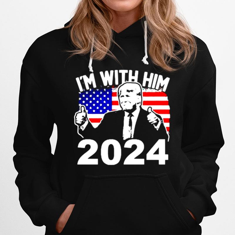 Trump Im With Him 2024 Hoodie