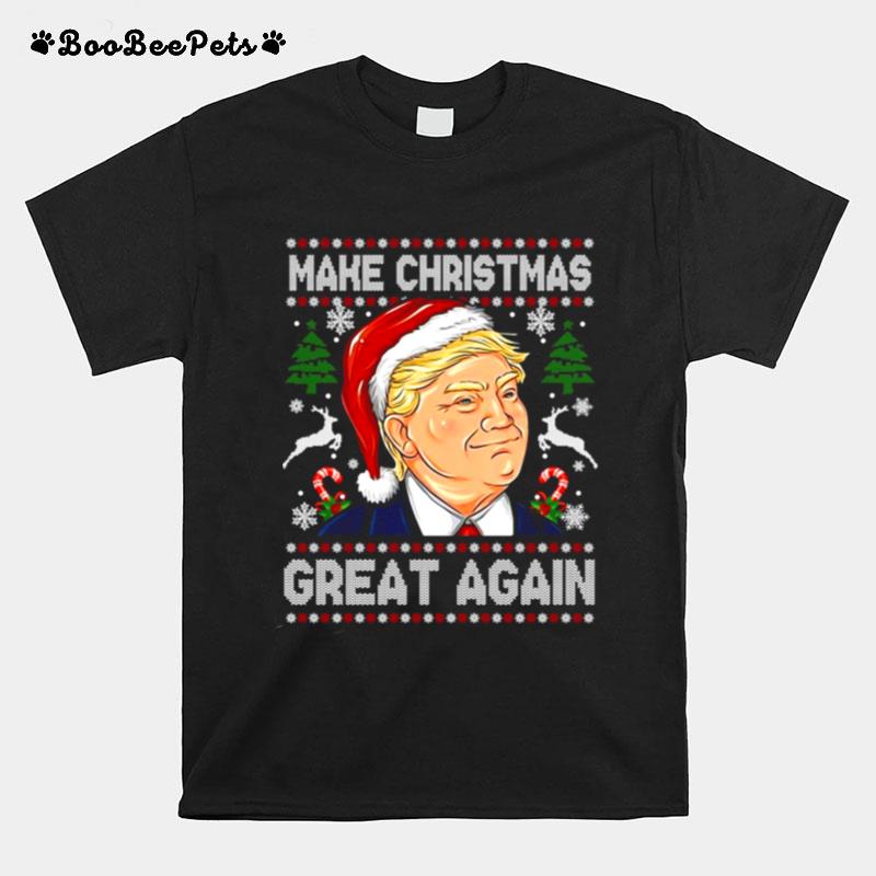 Trump Make Christmas Great Again Christmas T-Shirt