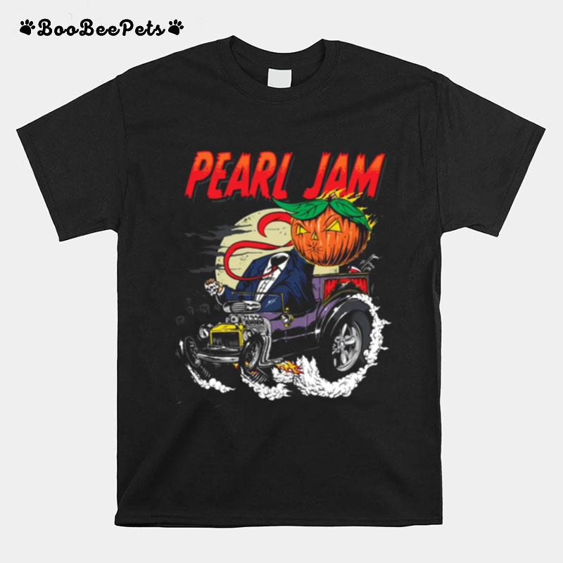 Trump Pumpkin Pearl Jam Halloween T-Shirt