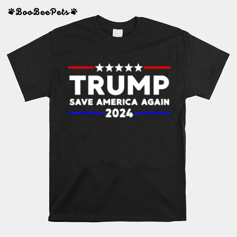 Trump Save America Again 2024 T-Shirt