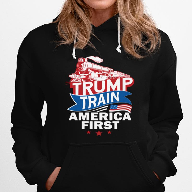 Trump Train America First Hoodie