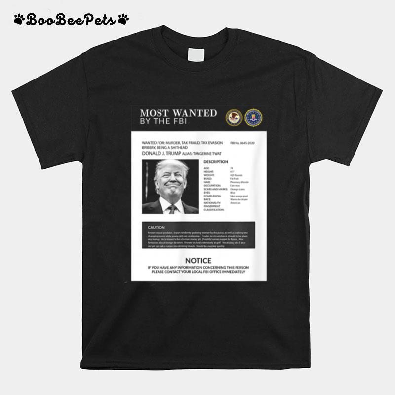 Trump Wanted Poster Trump Wanted Poster Str8Evil Vote T-Shirt