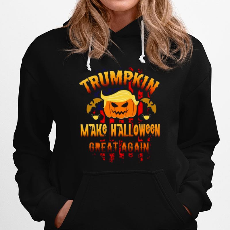 Trumpkin Funny Donald Trump Halloween Trumpkin Hoodie