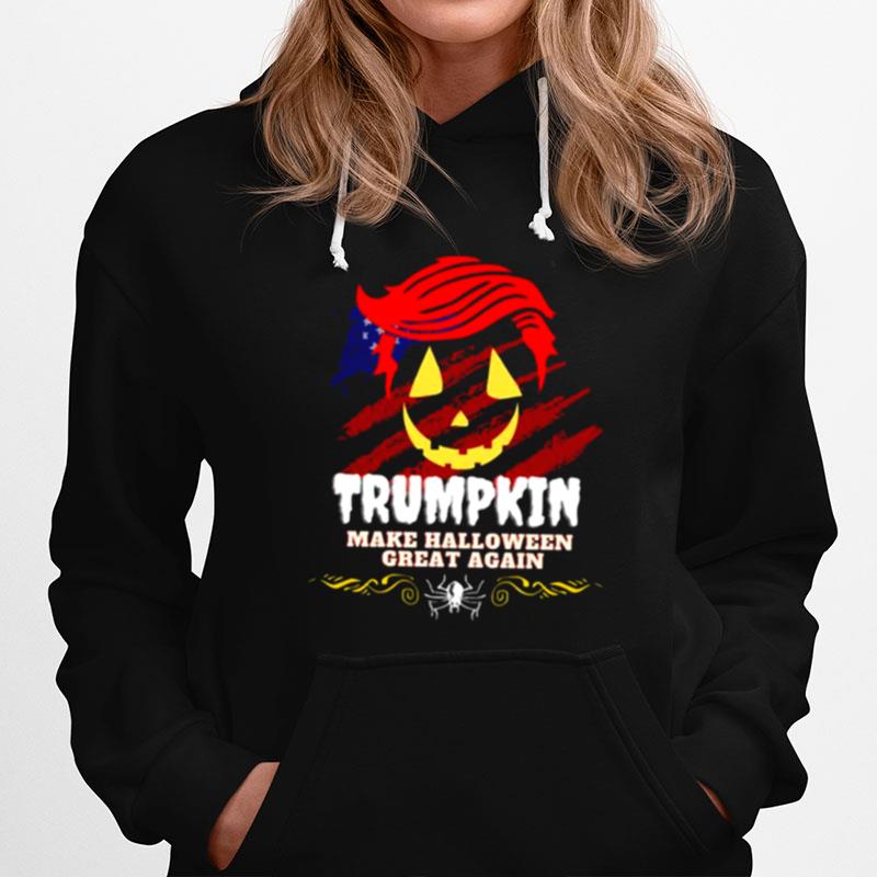 Trumpkin Make Great Again Party Halloween Spooky Night Hoodie