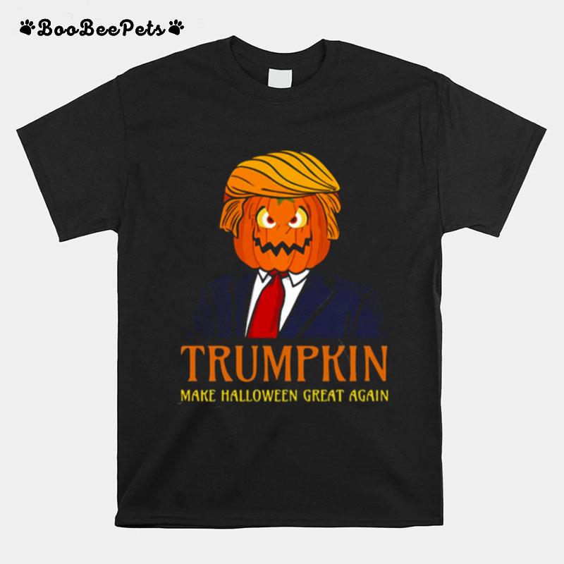 Trumpkin Make Halloween Great Again Scary Halloween Trumpkin T-Shirt