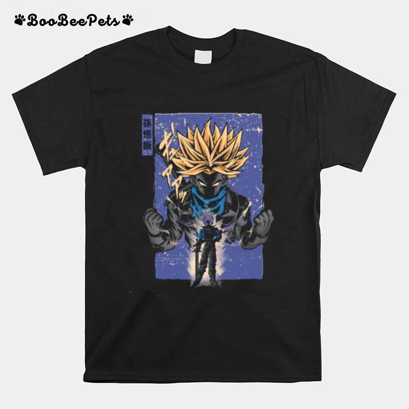 Trunks Retoro Dragon Ball Character T-Shirt