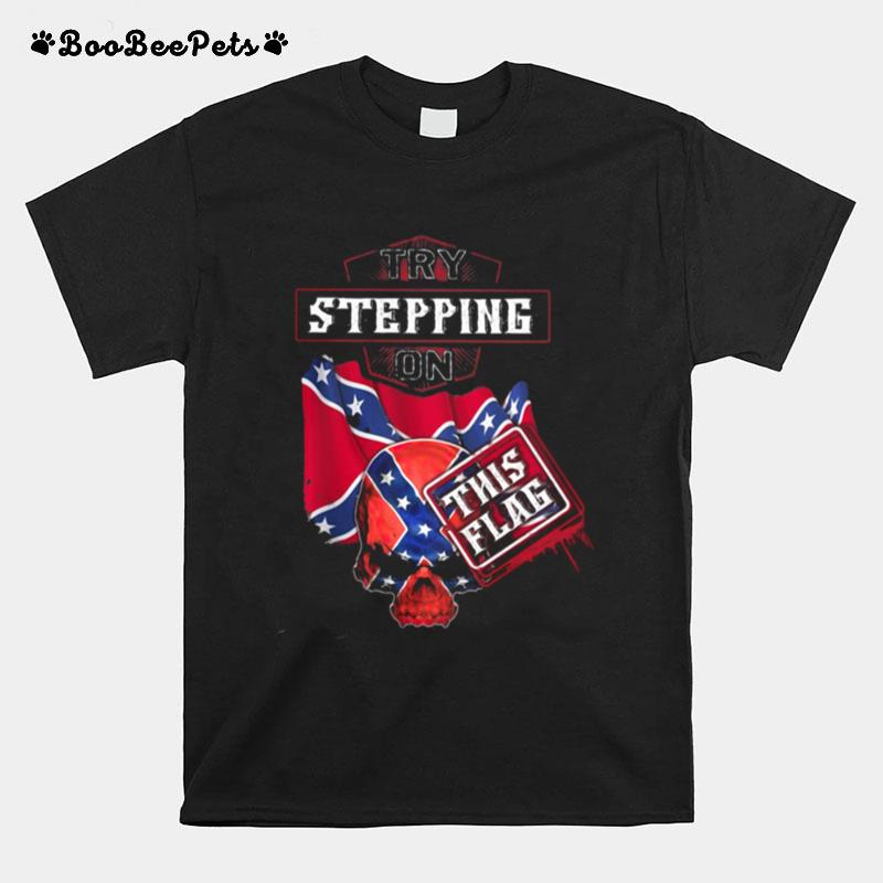 Try Stepping On This England Flag T-Shirt