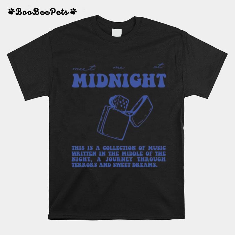Ts Taylor Midnights A Collection Of Music Written In The Middle Of The Night T-Shirt