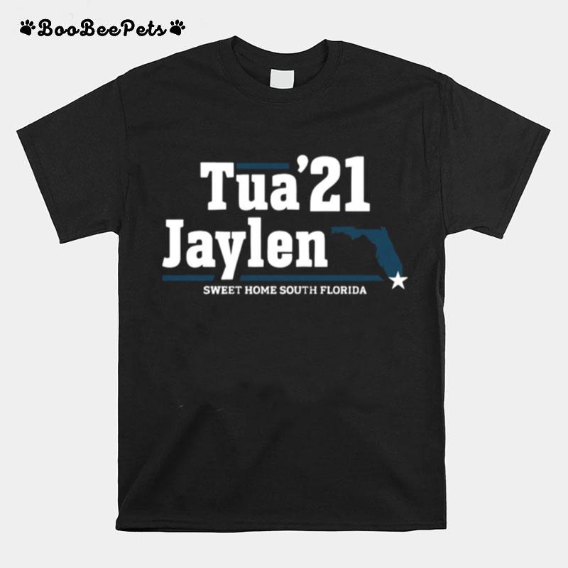 Tua 21 Jaylen Sweet Home South Florida T-Shirt