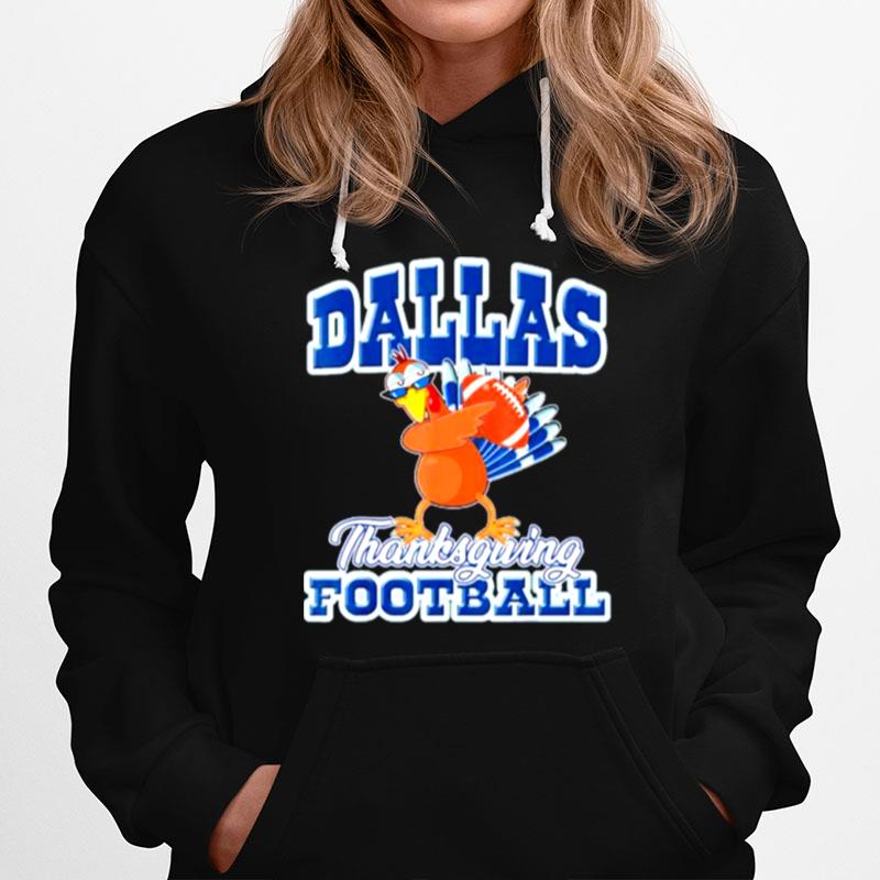 Turkey Dabbing Dallas Cowboys Football Thanksgiving 2022 Hoodie