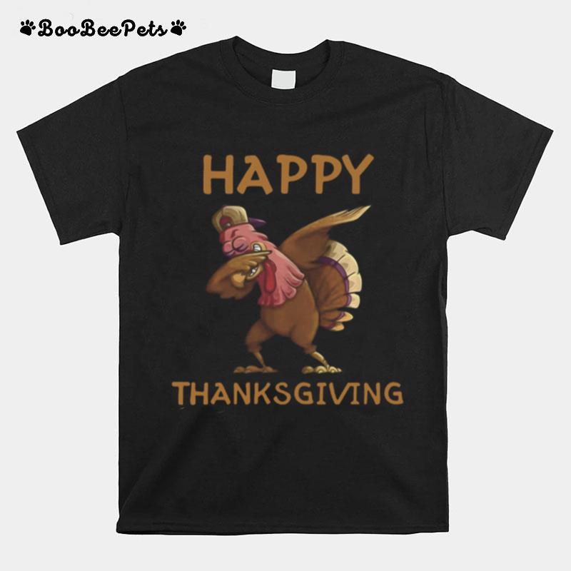 Turkey Happy Thanksgiving Day Tshirt T-Shirt