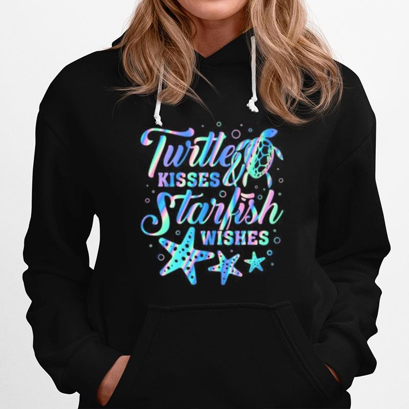 Turtte Kisses Starfish Wishes Hoodie