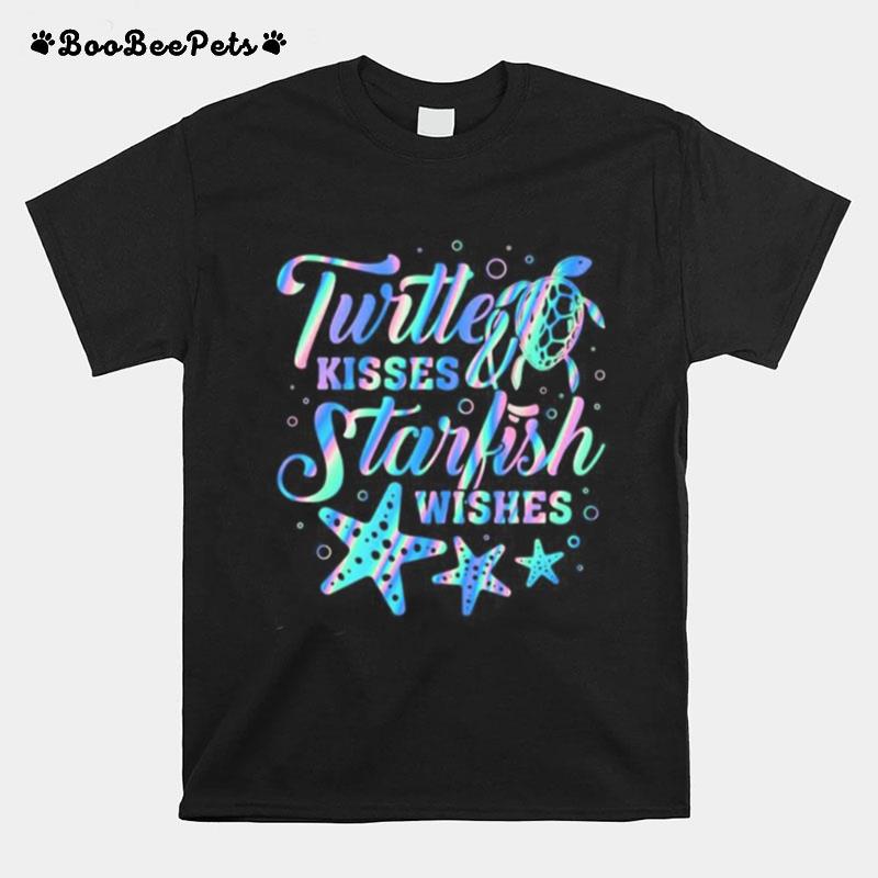 Turtte Kisses Starfish Wishes T-Shirt