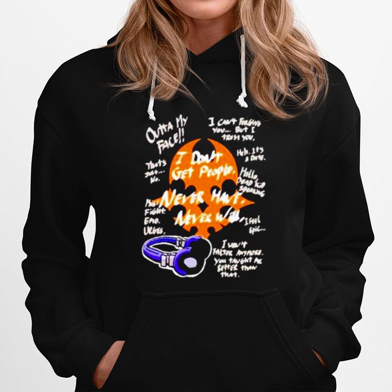 Twewy Neku Sakuraba Catchphrases The World Ends With You Art Hoodie