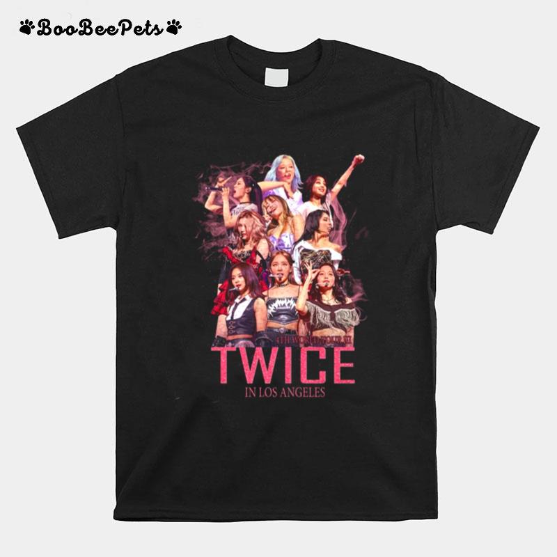 Twice 4Th World Tour Iii In La Vintage Retro For Once T-Shirt